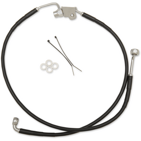 DRAG SPECIALTIES 08 FLHT RR BRK LINE KIT WO/ABS - DRIVEN Canada's Powersports 640240 - BLK