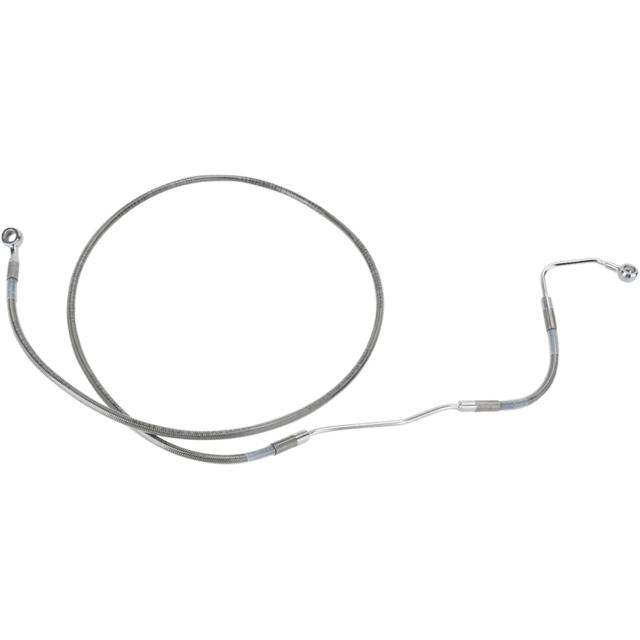 DRAG SPECIALTIES 09 - 13 FLHT FRT ABS/UPPER S/S BR/LINE +6 (691182 - 6) - DRIVEN Canada's Powersports 691182 - 6