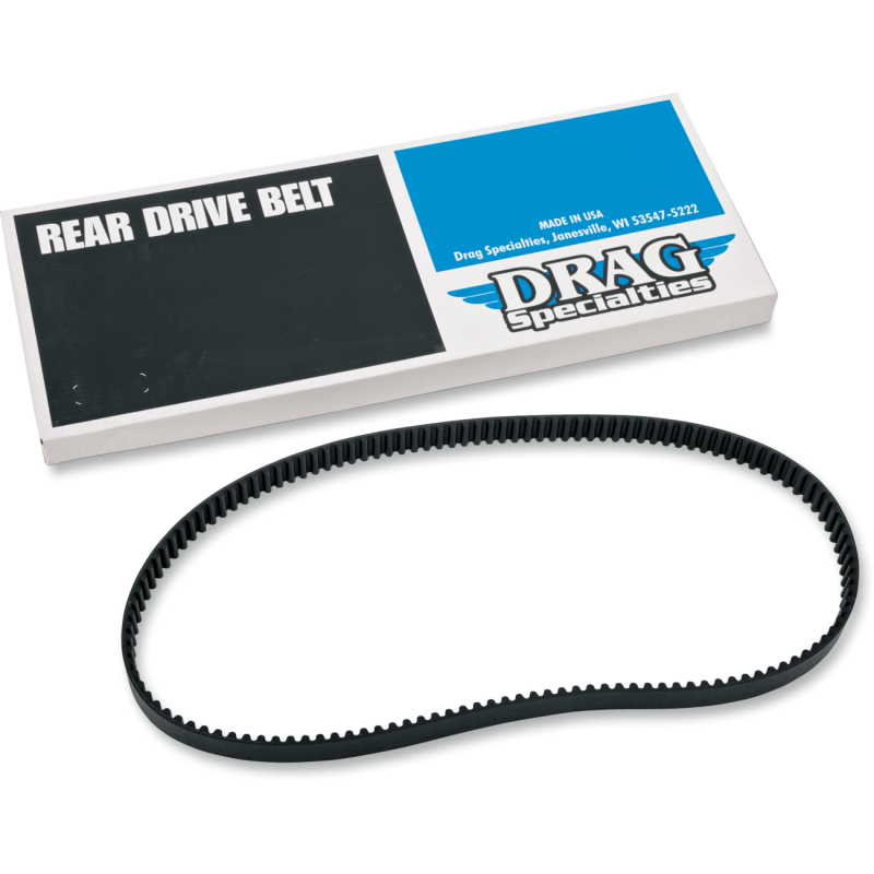 DRAG SPECIALTIES 1" 132 TOOTH CARBON REAR DRIVE BELT (1204 - 0048) - DRIVEN Canada's Powersports 1204 - 0048