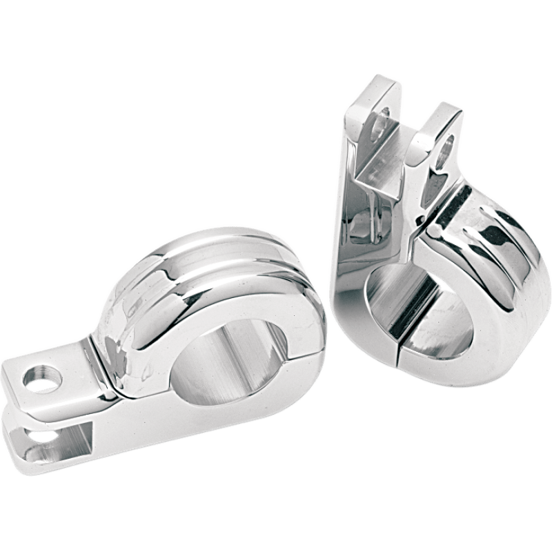 DRAG SPECIALTIES 1 - 1/4" 2PC FOOT PEG CLAMPS (PR) (1611 - 2123) - DRIVEN Canada's Powersports 1611 - 2123