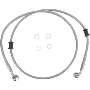 DRAG SPECIALTIES 10 - 14 FXDWG FRT S/S BRAKE LINE KIT +4 (1741 - 2669) - DRIVEN Canada's Powersports 1741 - 2669