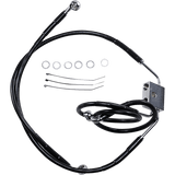 DRAG SPECIALTIES 12 - 17 FXDF FRT +6 BRK LINE W/ABS - DRIVEN Canada's Powersports 612137 - 6BLK