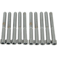 DRAG SPECIALTIES 1/4 - 20*2 - 1/4 ALLEN HD BOLT (10) CY - CHROME (MPB186S) - DRIVEN Canada's Powersports 632393168007MPB186S