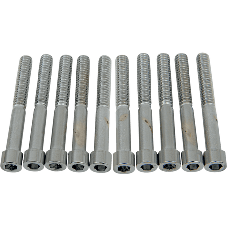 DRAG SPECIALTIES 1/4 - 20*2 SMTH ALLEN BOLTS CY - CHROME (MPB185S) - DRIVEN Canada's Powersports 632393167956MPB185S