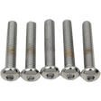 DRAG SPECIALTIES 1/4"20X2" BOTTON HD BOLT (5) DS - 192323 (MPB824) - DRIVEN Canada's Powersports 632393178808MPB824