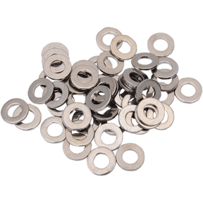 DRAG SPECIALTIES 1/4" I.D. FLAT WASHERS 1/2" O.D. (50 BAG) (MPB587) - DRIVEN Canada's Powersports 632393176057MPB587