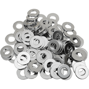 DRAG SPECIALTIES 1/4" I.D. FLAT WASHERS 5/8" O.D. (100 BAG) (MPB174) - DRIVEN Canada's Powersports 632393669856MPB174
