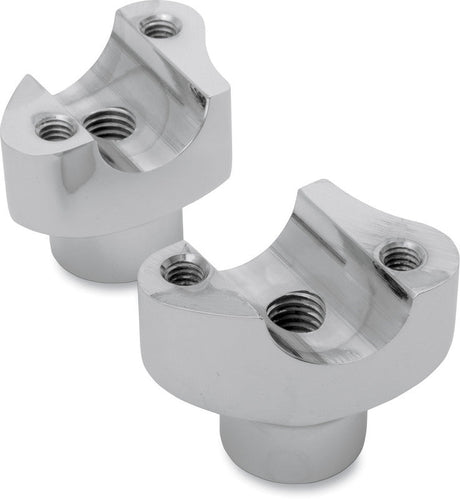 DRAG SPECIALTIES 1.7" CHROME RISERS (PR) (0602 - 0398) - DRIVEN Canada's Powersports 0602 - 0398