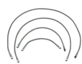 DRAG SPECIALTIES 22" BRAIDED UNIV BRAKE LINE - Driven Powersports Inc.822