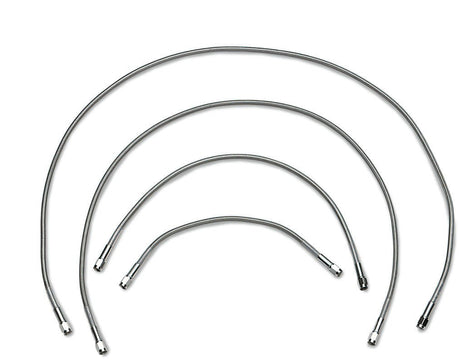 DRAG SPECIALTIES 22" BRAIDED UNIV BRAKE LINE - Driven Powersports Inc.822