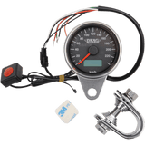 DRAG SPECIALTIES 2.37" MINI SPEEDO KM/H - DRIVEN Canada's Powersports 2210 - 0326