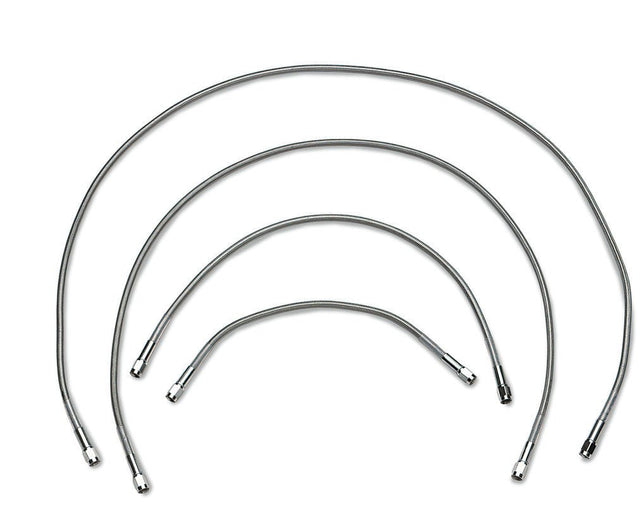 DRAG SPECIALTIES 24" BRAIDED UNIV BRAKE LINE - Driven Powersports Inc.824