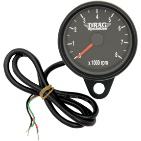 DRAG SPECIALTIES 2.4" ELEC FACE TACH - DRIVEN Canada's Powersports 2211 - 0125