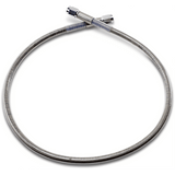 DRAG SPECIALTIES 25" BRAIDED UNIV BRAKE LINE Front - Driven Powersports