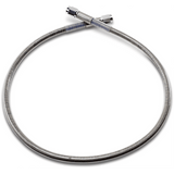 DRAG SPECIALTIES 25" BRAIDED UNIV BRAKE LINE - Driven Powersports Inc.825
