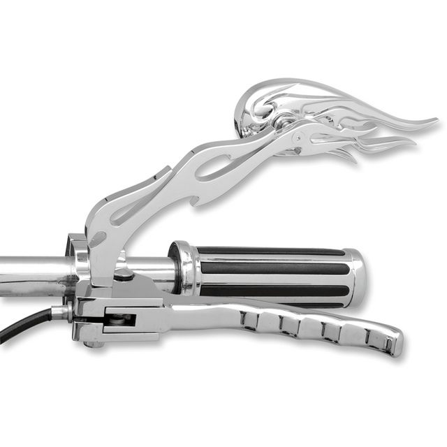 DRAG SPECIALTIES 3 - D FLAME W/FLAME STEM (PR) - DRIVEN Canada's Powersports 0640 - 0219