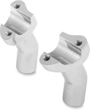 DRAG SPECIALTIES 3.5" CHROME PULLBACK RISERS (PR) (0602 - 0408) - DRIVEN Canada's Powersports 0602 - 0408