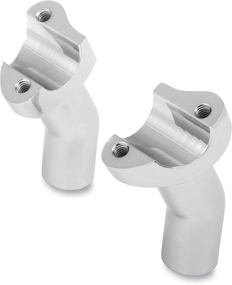 DRAG SPECIALTIES 3.5" CHROME PULLBACK RISERS (PR) (0602 - 0408) - DRIVEN Canada's Powersports 0602 - 0408