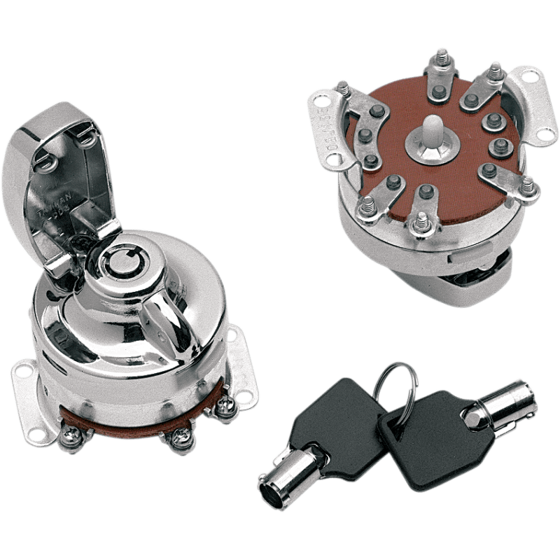DRAG SPECIALTIES 36 - 95 ROUND KEY IGN SWITCH (0909 - 0202) - DRIVEN Canada's Powersports 0909 - 0202