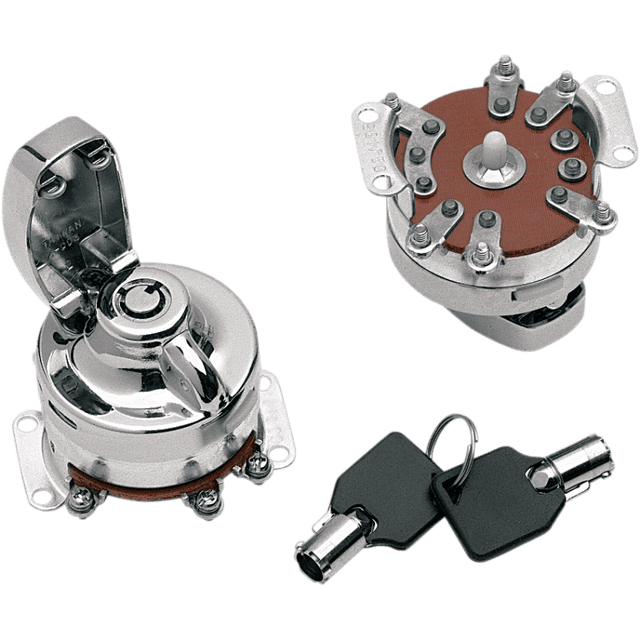 DRAG SPECIALTIES 36 - 95 ROUND KEY IGN SWITCH (0909 - 0202) - DRIVEN Canada's Powersports 0909 - 0202