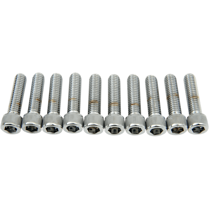 DRAG SPECIALTIES 3/8 - 16*1 - 1/2 ALLEN (10) CY - CHROME (MPB240) - DRIVEN Canada's Powersports 632393170703MPB240