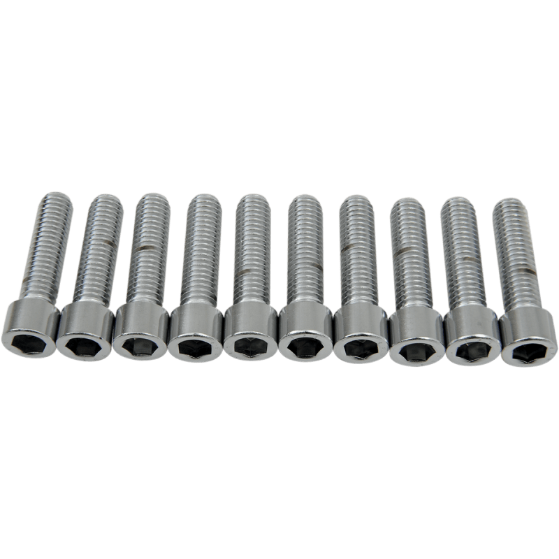 DRAG SPECIALTIES 3/8 - 16*1 - 1/2 SMOOTH ALLEN (10) CY - CHROME (MPB240S) - DRIVEN Canada's Powersports 632393170727MPB240S