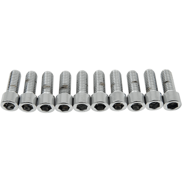 DRAG SPECIALTIES 3/8 - 16*1 SMOOTH ALLEN (10) CY - CHROME (MPB238S) - DRIVEN Canada's Powersports 632393170628MPB238S