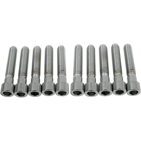 DRAG SPECIALTIES 3/8 - 16*2 SMOOTH ALLEN (10) CY - CHROME (MPB242S) - DRIVEN Canada's Powersports 632393170826MPB242S