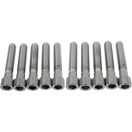 DRAG SPECIALTIES 3/8 - 16*2 SMOOTH ALLEN (10) CY - CHROME (MPB242S) - DRIVEN Canada's Powersports 632393170826MPB242S