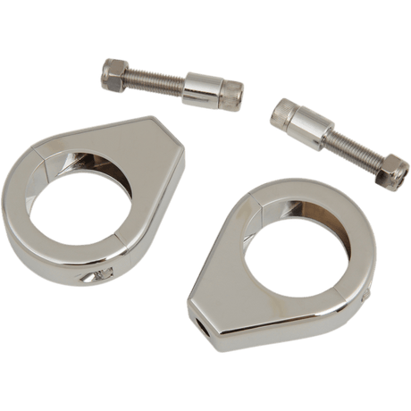 DRAG SPECIALTIES 39MM TURN SIGNAL FORK CLAMPS (PR) (DS - 222191) - DRIVEN Canada's Powersports DS - 222191