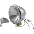 DRAG SPECIALTIES 4 - 1/2" SPOTLAMP W/VISOR HALOGEN (EA) (DS - 280055) - DRIVEN Canada's Powersports DS - 280055