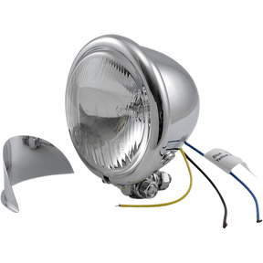 DRAG SPECIALTIES 4 - 1/2" SPOTLAMP W/VISOR HALOGEN (EA) (DS - 280055) - DRIVEN Canada's Powersports DS - 280055