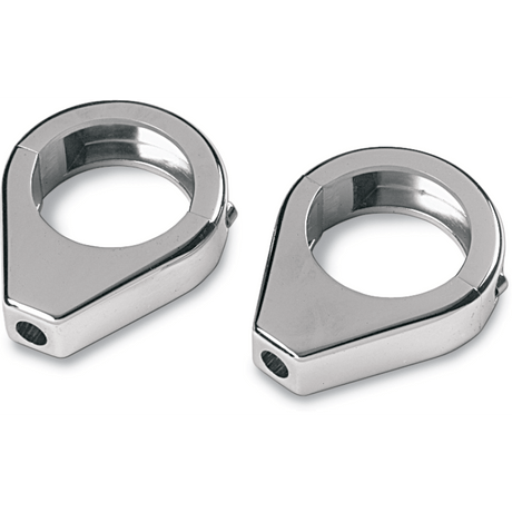 DRAG SPECIALTIES 41MM TURN SIGNAL FORK CLAMPS (PR) (DS - 222190) - DRIVEN Canada's Powersports DS - 222190