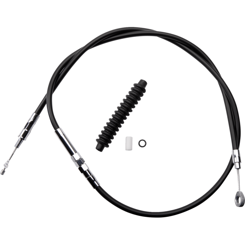 DRAG SPECIALTIES BLACK S/TAIL HE CLUTCH CABLE (4321700HE) - DRIVEN Canada's Powersports 0652 - 14184321700HE