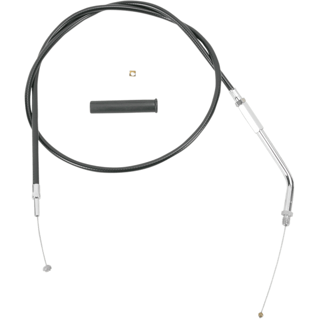 DRAG SPECIALTIES BLACK FL THROTTLE CABLE (4330100B) - DRIVEN Canada's Powersports 0650 - 03444330100B