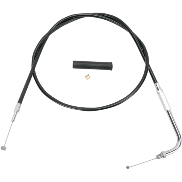 DRAG SPECIALTIES BLACK THROTTLE CABLE (4330330B) - DRIVEN Canada's Powersports 0650 - 10944330330B