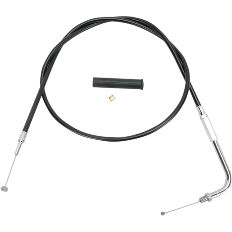DRAG SPECIALTIES BLACK THROTTLE CABLE (4330336B) - DRIVEN Canada's Powersports 0650 - 10964330336B