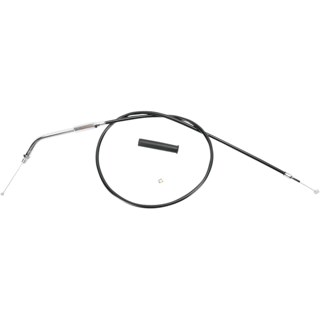 DRAG SPECIALTIES BLACK XL THROTTLE CABLE (4330400B) - DRIVEN Canada's Powersports 0650 - 03474330400B