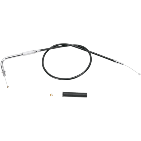 DRAG SPECIALTIES BLACK THROTTLE CABLE (4330524B) - DRIVEN Canada's Powersports 0650 - 10824330524B