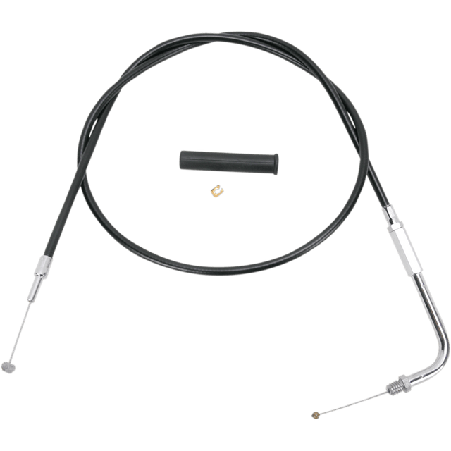 DRAG SPECIALTIES BLACK THROTTLE CABLE (4330536B) - DRIVEN Canada's Powersports 0650 - 10864330536B