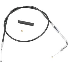 DRAG SPECIALTIES BLACK FXD THROTTLE CABLE (4330900B) - DRIVEN Canada's Powersports 0650 - 03524330900B