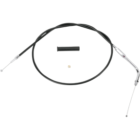 DRAG SPECIALTIES BLACK ST THROTTLE CABLE (4331000B) - DRIVEN Canada's Powersports 0650 - 03554331000B