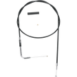 DRAG SPECIALTIES BLACK THROTTLE CABLE (4332154B) - DRIVEN Canada's Powersports 0650 - 10764332154B