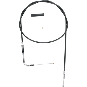 DRAG SPECIALTIES BLACK THROTTLE CABLE (4332154B) - DRIVEN Canada's Powersports 0650 - 10764332154B