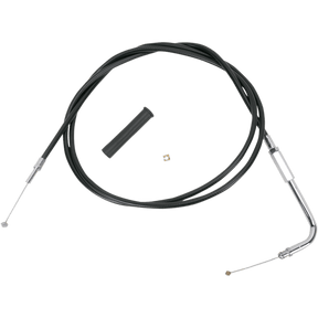 DRAG SPECIALTIES BLACK THROTTLE CABLE (4332158B) - DRIVEN Canada's Powersports 0650 - 10804332158B