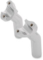 DRAG SPECIALTIES 4.5" PULLBACK RISERS CHROME (PR) (0602 - 0409) - DRIVEN Canada's Powersports 0602 - 0409