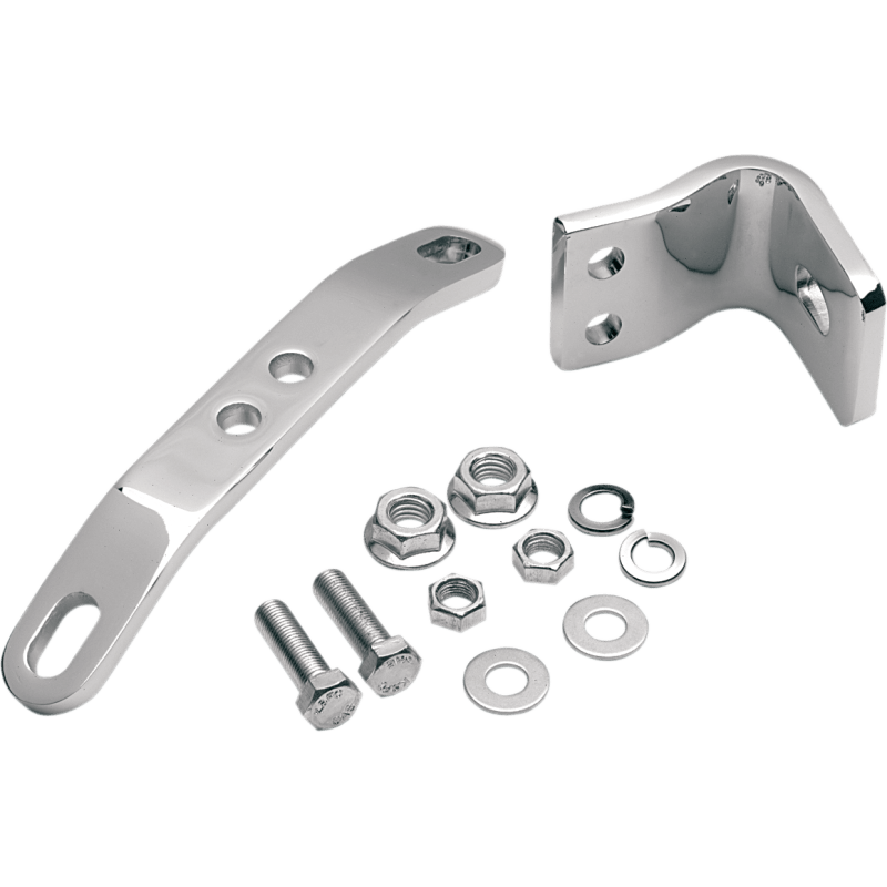 DRAG SPECIALTIES 48 - 84 B/TWIN MOTOR MOUNT CHROME 2PC (DS - 273619) - DRIVEN Canada's Powersports DS - 273619