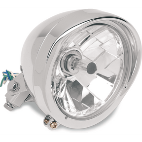 DRAG SPECIALTIES 5 - 3/4" DIAMOND H/LIGHT W/VISOR (2001 - 0095) - DRIVEN Canada's Powersports 2001 - 0095