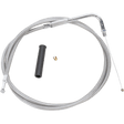 DRAG SPECIALTIES 50" S/STEEL THR CABLE (5331150B) - DRIVEN Canada's Powersports 0651 - 06995331150B