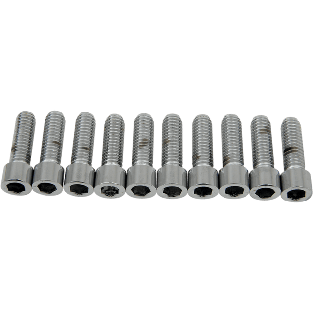 DRAG SPECIALTIES 5/16 - 18*1 SMOOTH ALLEN (10) CY - CHROME (MPB217S) - DRIVEN Canada's Powersports 632393169554MPB217S